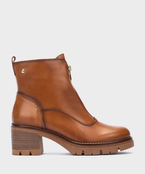 Botines Tacón | SORIA W0B-8626 | BRANDY | Pikolinos