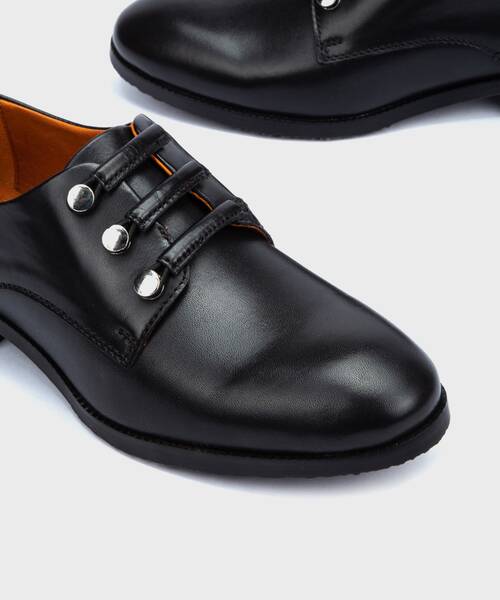 Flache Schuhe | ROYAL W4D-4591 | BLACK | Pikolinos
