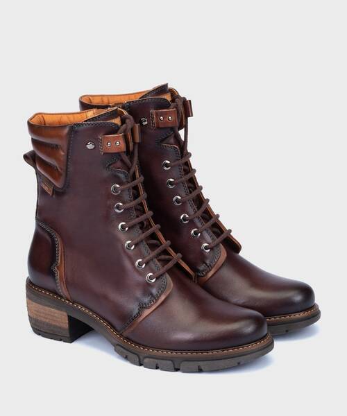 Botines Tacón | SAN SEBASTIA W1T-8812C1 | CAOBA | Pikolinos
