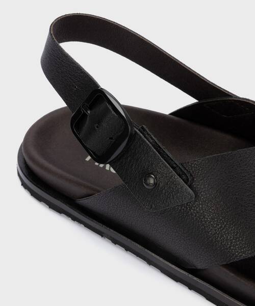 Sandals | ALMAGRO M6B-0050SL | BLACK | Pikolinos