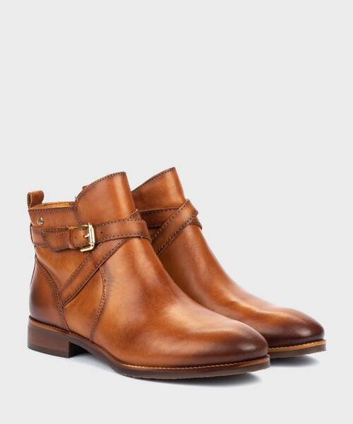 Ankle boots | ROYAL W4D-8614 | BRANDY | Pikolinos