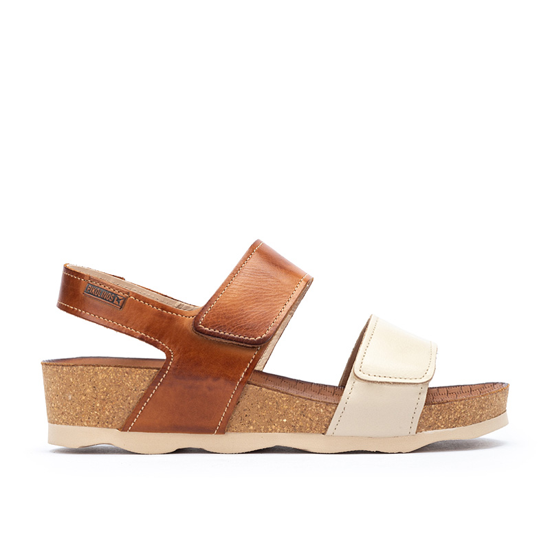 PIKOLINOS leather Wedge Sandals MAHON W9E