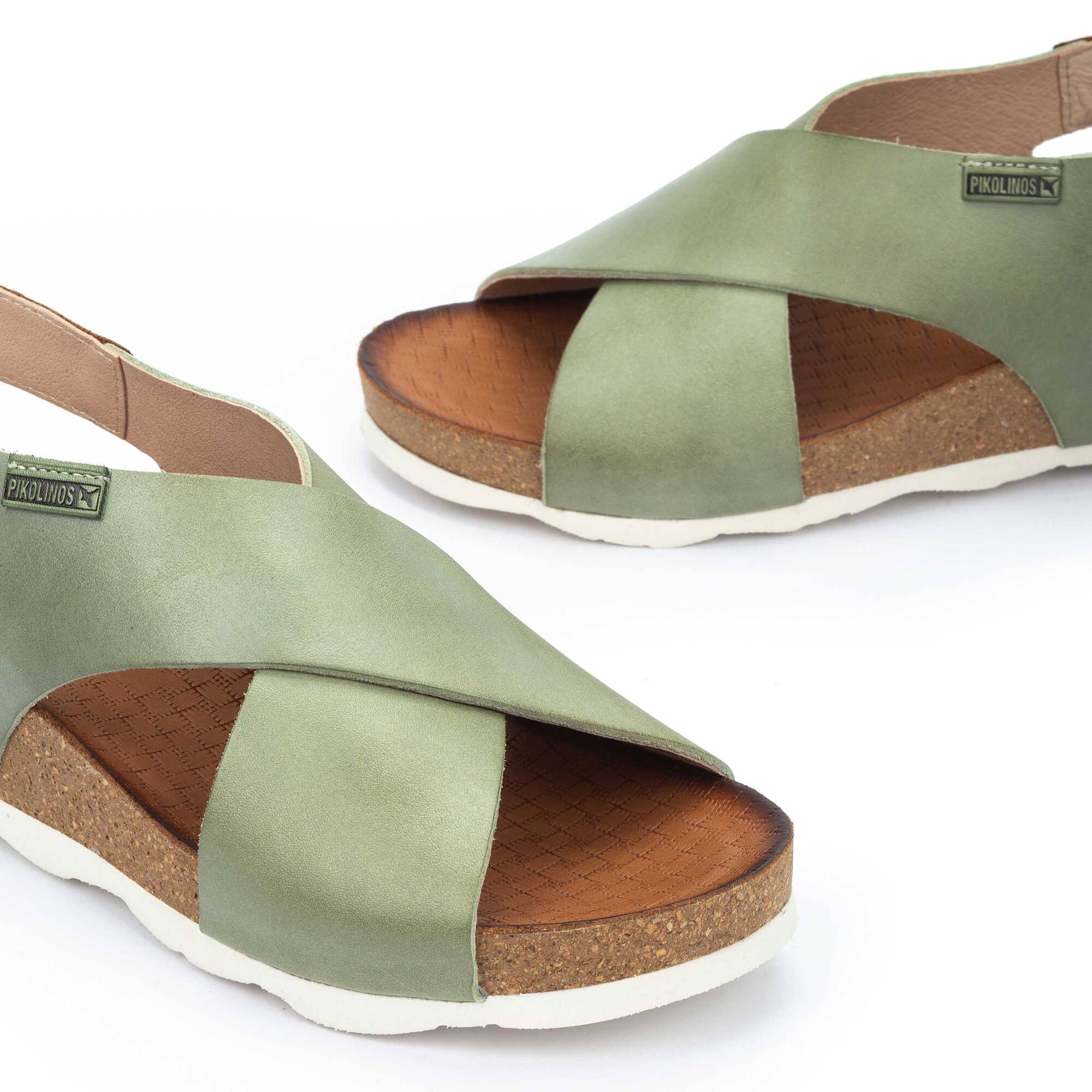 Cu&ntilde;as y Plataformas | MAHON W9E-0912, MINT GREEN, large image number 60-W9E-0912_439_Pikolinos_MAHON_MINT_GREEN_full.jpg | null