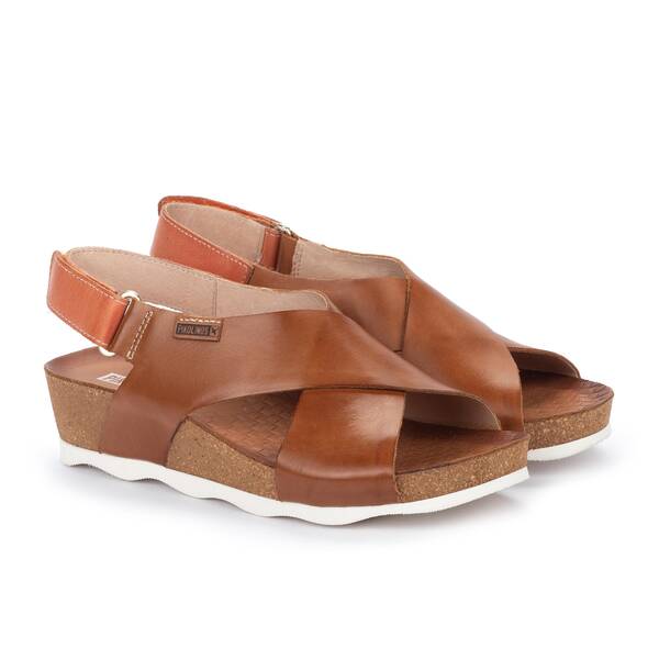 Sandals and Mules | MAHON W9E-0912, BRANDY, large image number 20 | null