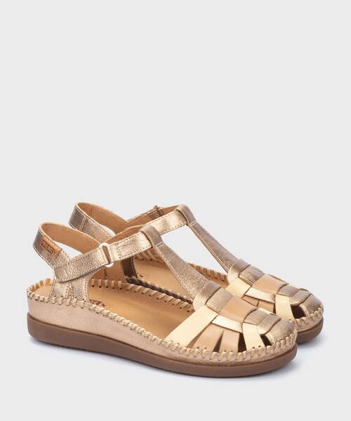 Sandals and Mules | CADAQUES W8K-0965CLC1 | CHAMPAGNE | Pikolinos