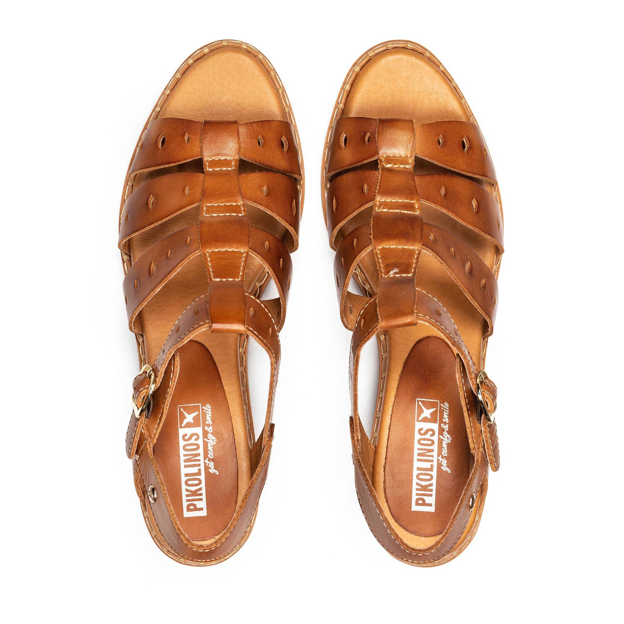 Sandalias tac&oacute;n | BLANES W3H-1961, BRANDY, large image number 100-W3H-1961_250_Pikolinos_BLANES_BRANDY_full.jpg | null