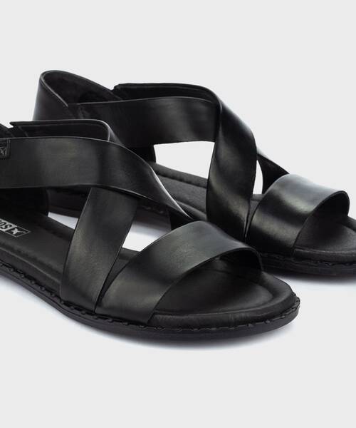 Sandals and Mules | ALGAR W0X-0552 | BLACK | Pikolinos