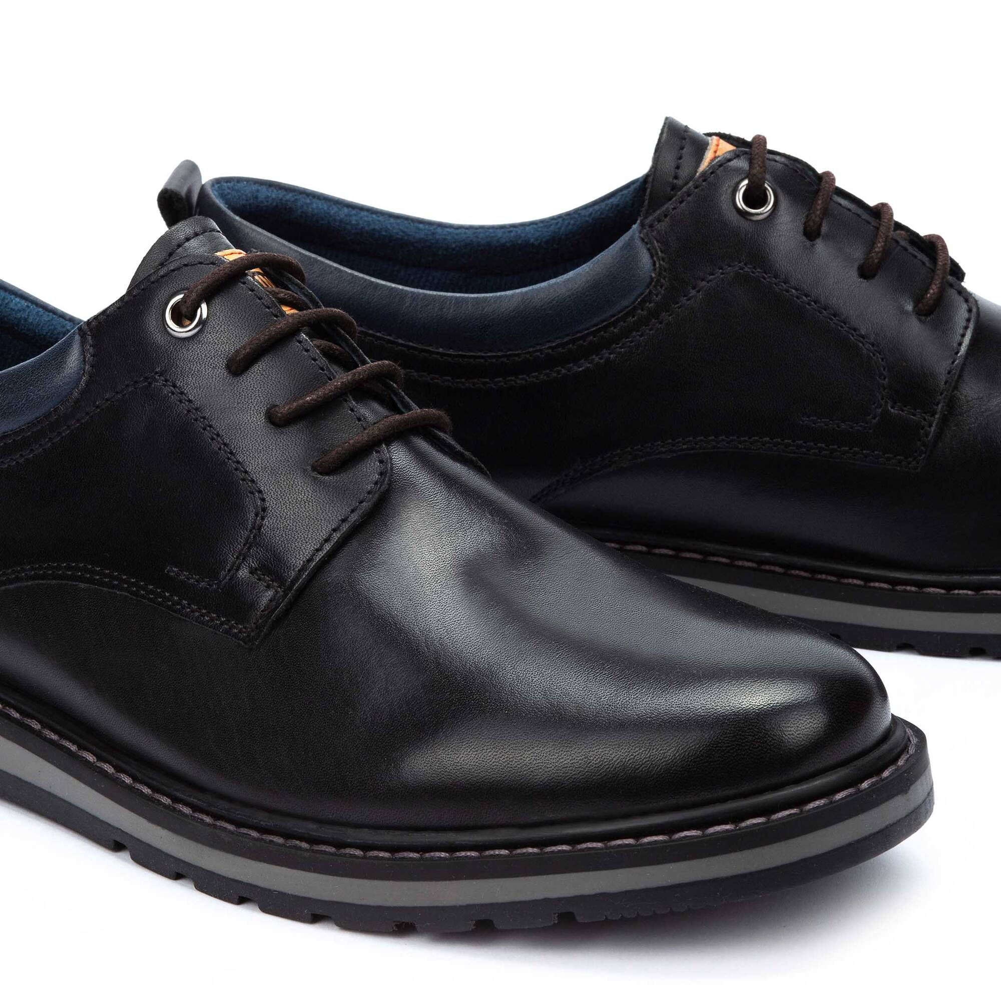Casual shoes | BERNA M8J-4183C1, BLACK, large image number 60 | null