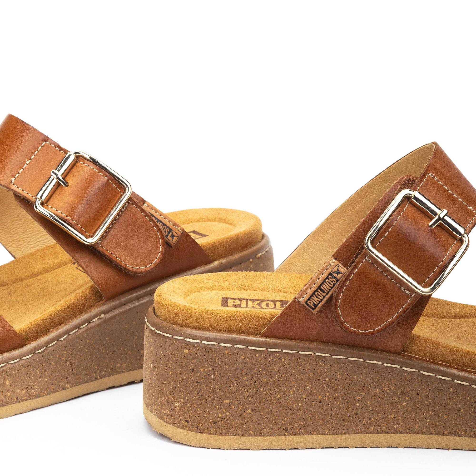 Wedges | ALZIRA W9D-1505, BRANDY, large image number 60-W9D-1505_250_Pikolinos_ALZIRA_BRANDY_full.jpg | null