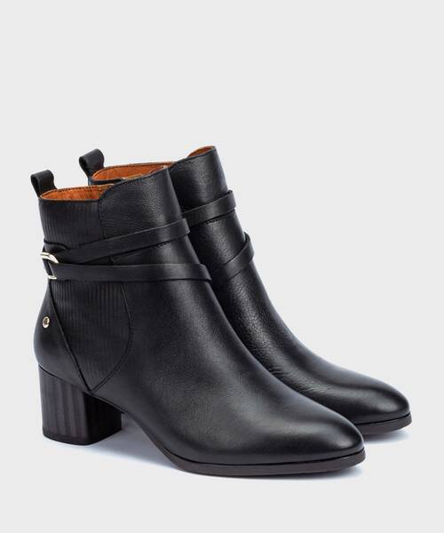 Ankle boots | CALAFAT W1Z-8841 | BLACK | Pikolinos