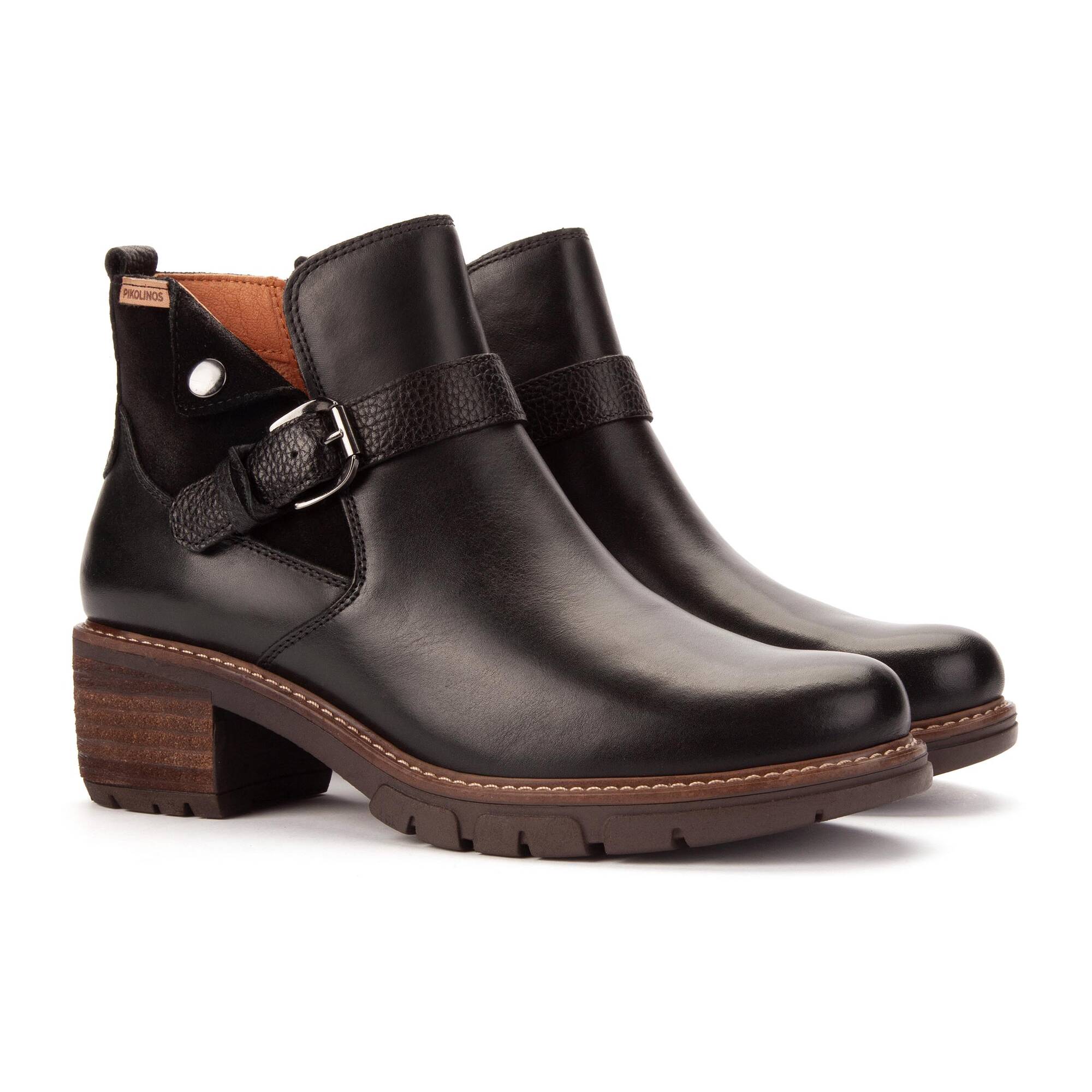 Heeled ankle boots | SAN SEBASTIA W1T-8895C1, BLACK, large image number 20-W1T-8895C1_000_Pikolinos_SAN_SEBASTIA_BLACK_full.jpg | null