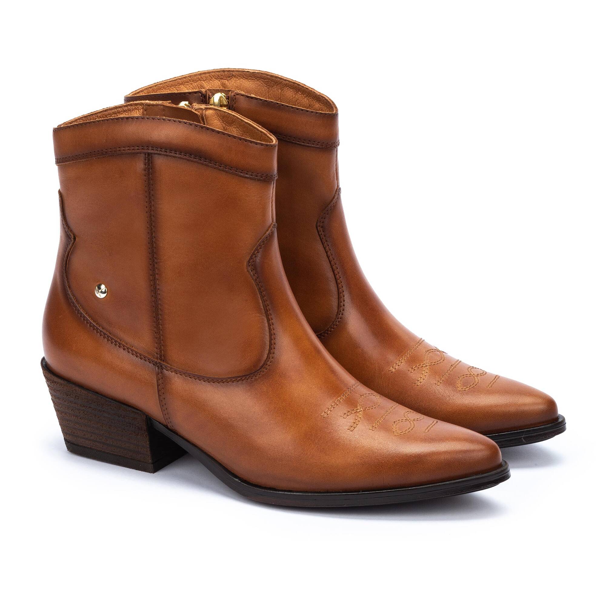 Heeled Booties | VERGEL W5Z-8975, BRANDY, large image number 20 | null