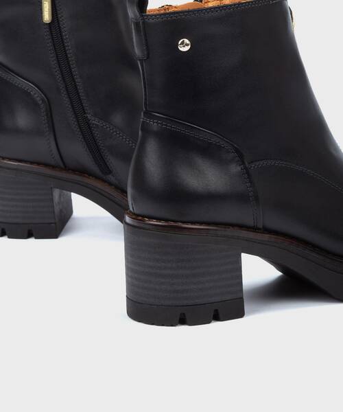 Botines de tacón | SORIA W0B-8626 | BLACK | Pikolinos
