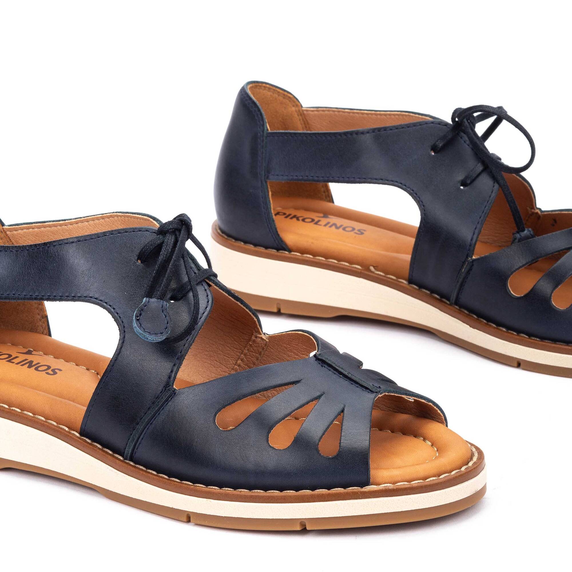 Sandalias planas | ROQUETAS W9B-0947, BLUE, large image number 60-W9B-0947_300_Pikolinos_ROQUETAS_BLUE_full.jpg | null