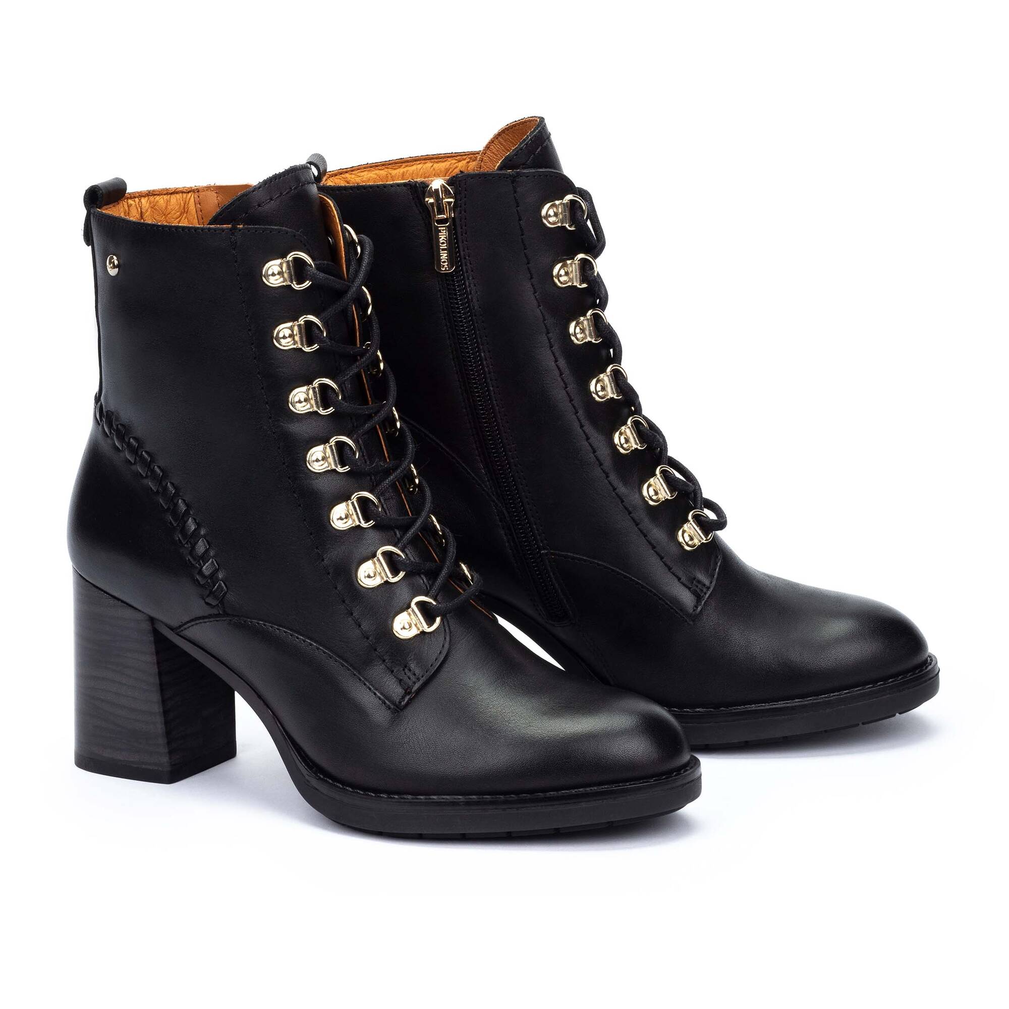 Heeled ankle boots | PALENCIA W9U-8955, BLACK, large image number 100-W9U-8955_000_Pikolinos_PALENCIA_BLACK_full.jpg | null