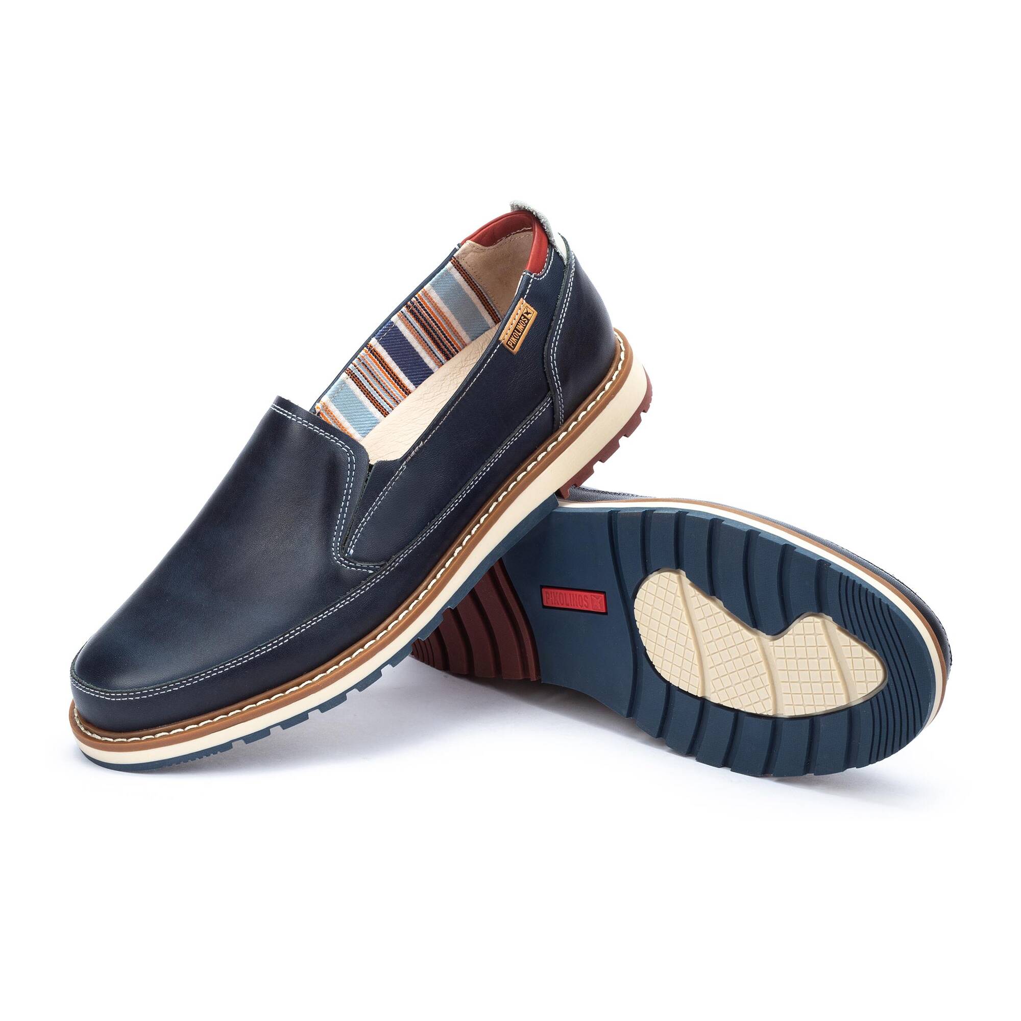 Slip on and Loafers | BERNA M8J-3131, BLUE, large image number 70-M8J-3131_300_Pikolinos_BERNA_BLUE_full.jpg | null