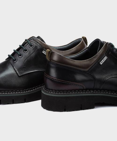 Sapatos casual | TERUEL M6N-4194C1 | BLACK | Pikolinos