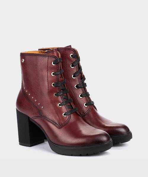 Botines Tacón | SAGUNTO W4Z-8871 | GARNET | Pikolinos