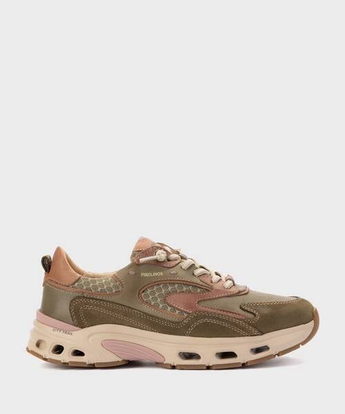 Men's sneaker with technical sole , BALERMA W7L , BALERMA W7L-6937C2 , SAGE