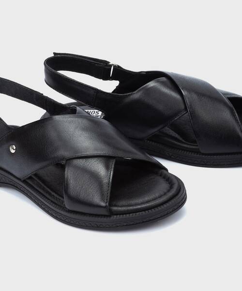 Sandals and Clogs | MORAIRA W4E-0724 | BLACK | Pikolinos