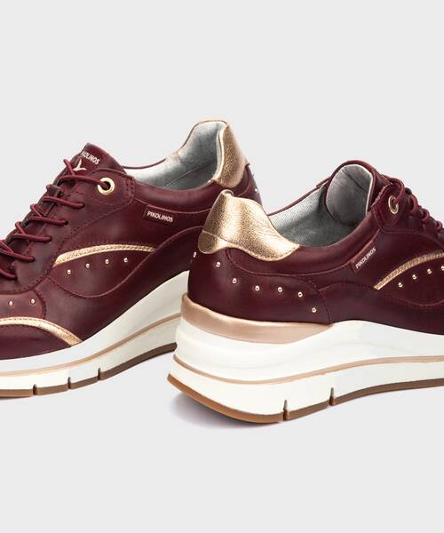 Sneakers | GIRONA W2C-6548C2 | GARNET | Pikolinos