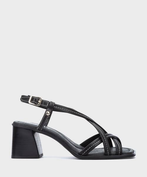 Sandalias tacón | MORELLA W1B-1974 | BLACK | Pikolinos