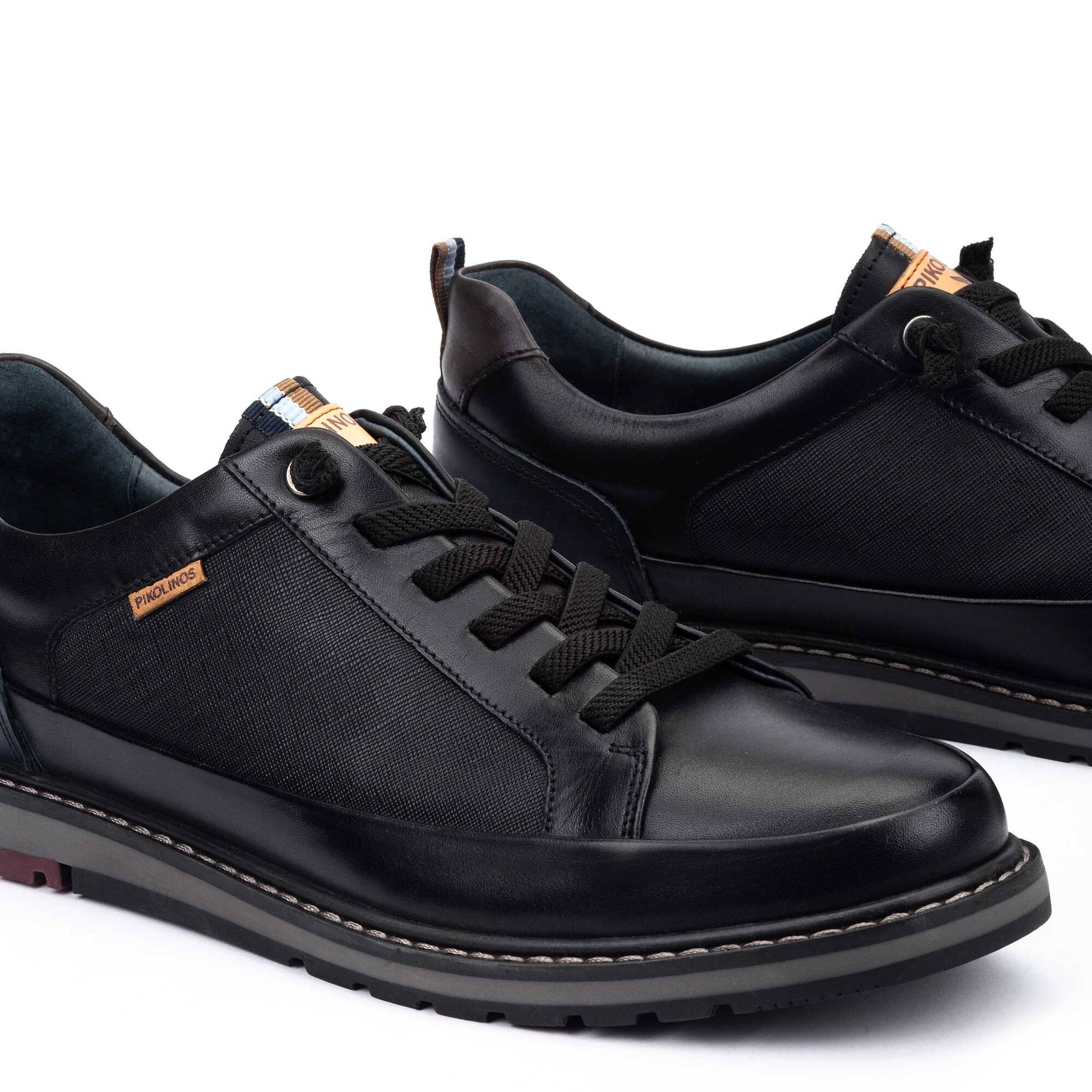 Schn&uuml;rschuhe | BERNA M8J-6303C1, BLACK, large image number 60-M8J-6303C1_000_Pikolinos_BERNA_BLACK_full.jpg | null