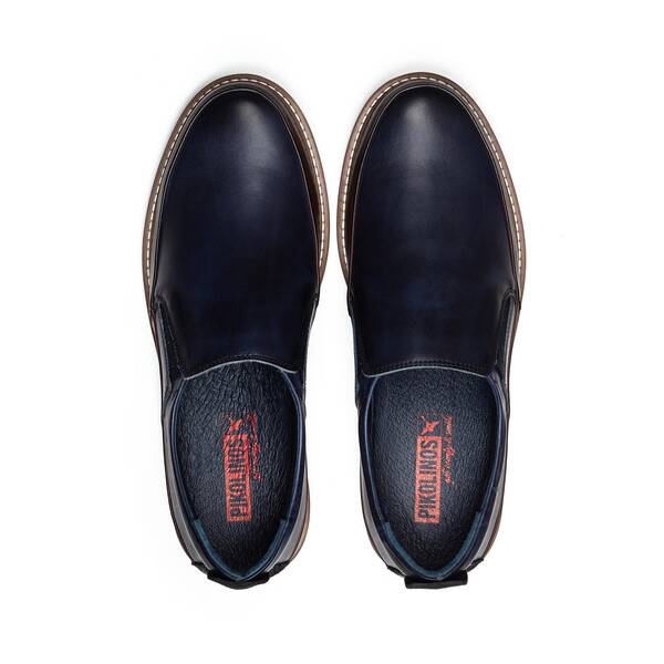 Slip on and Loafers | BERNA M8J-3150, BLUE, large image number 100 | null