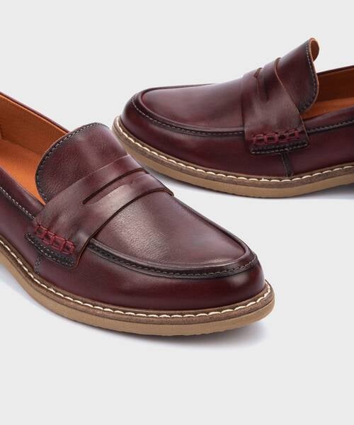 Loafers | ALDAYA W8J-3541 | GARNET | Pikolinos