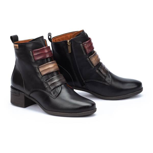 Ankle boots | MALAGA W6W-8946C1, BLACK, large image number 100 | null