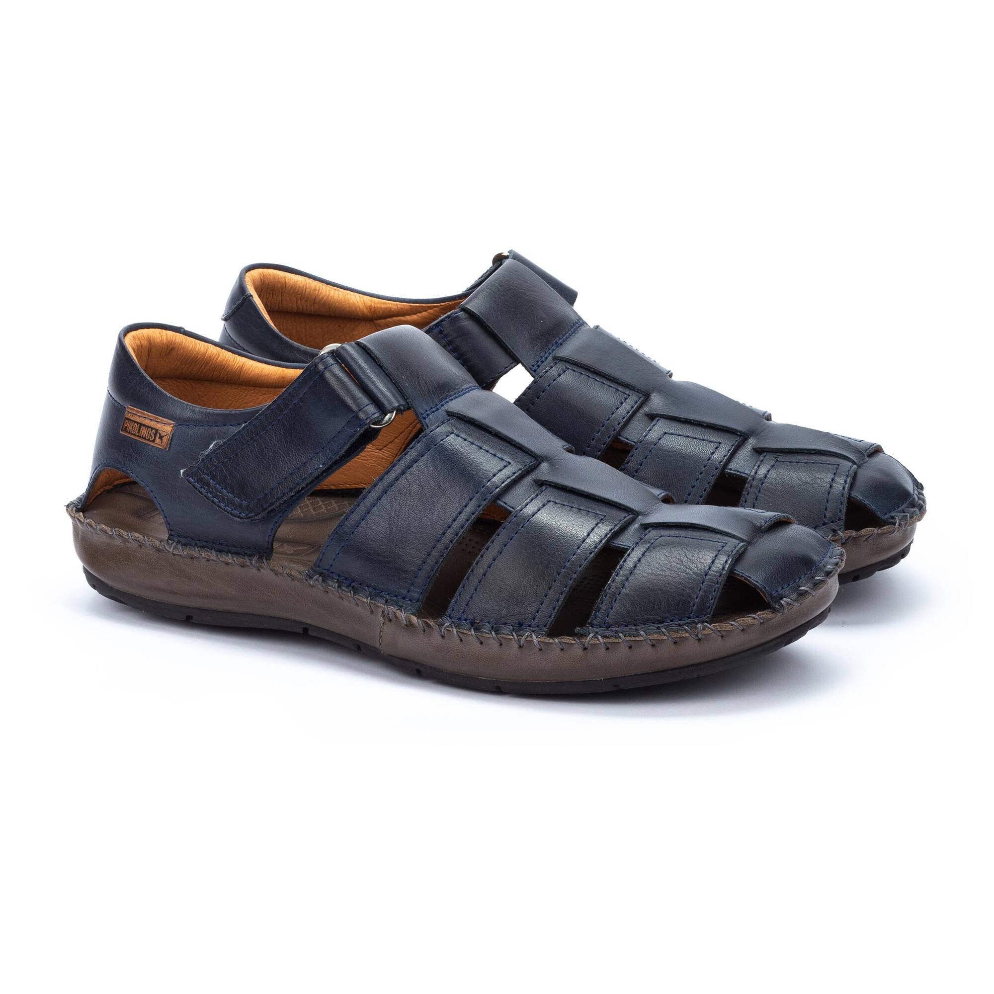 Pikolinos Tarifa O6J-5433 Men\'s Closed Toe Leather Sandal Size 11 EU 45 Cuero Pikolinos Tarifa O6J-5433 Men main image 2
