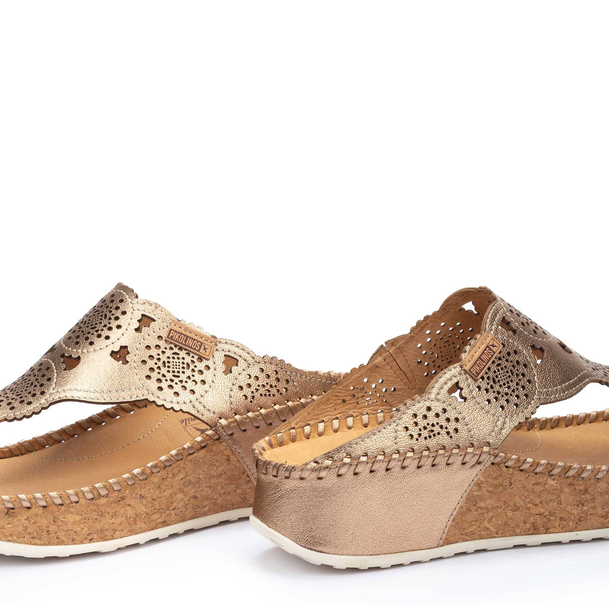 Wedges and platforms | MARINA W1C-0745CL, CHAMPAGNE, large image number 60 | null