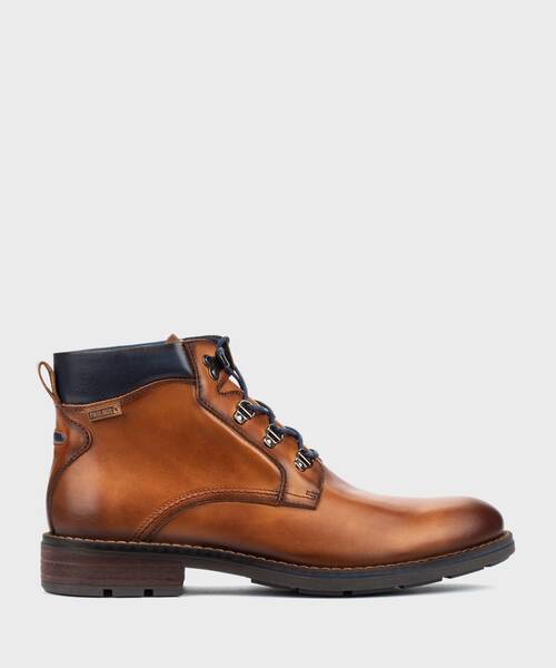 York boots with zipper , YORK M2M , YORK M2M-8322 , BRANDY