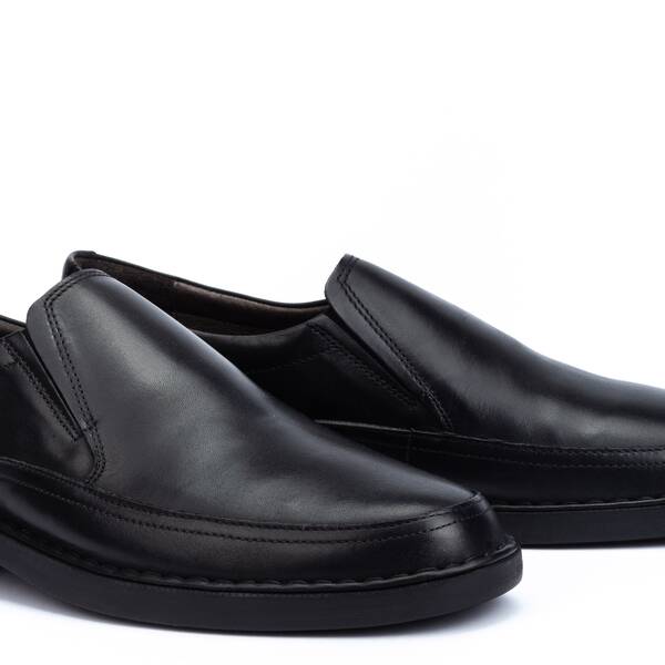 Slip on and Loafers | BERMEO M0M-3157, BLACK, large image number 60 | null