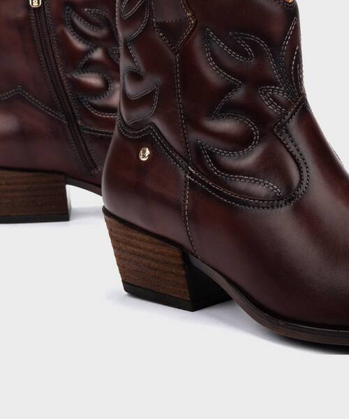 Heeled ankle boots | VERGEL W5Z-8551 | CAOBA | Pikolinos