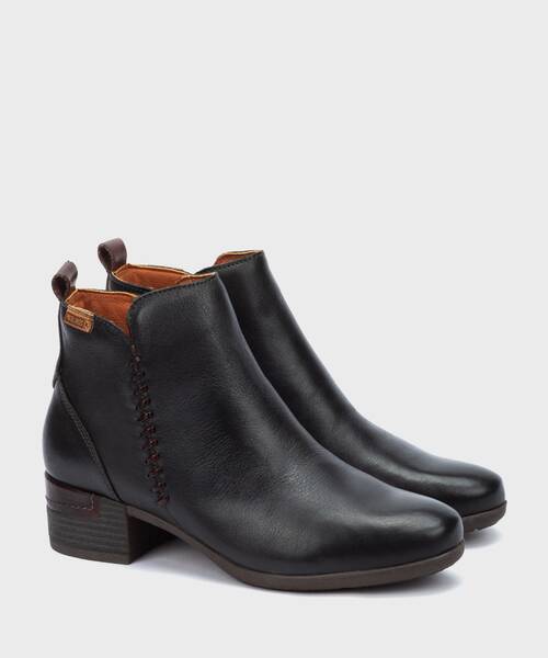 Ankle boots | MALAGA W6W-8950 | BLACK | Pikolinos