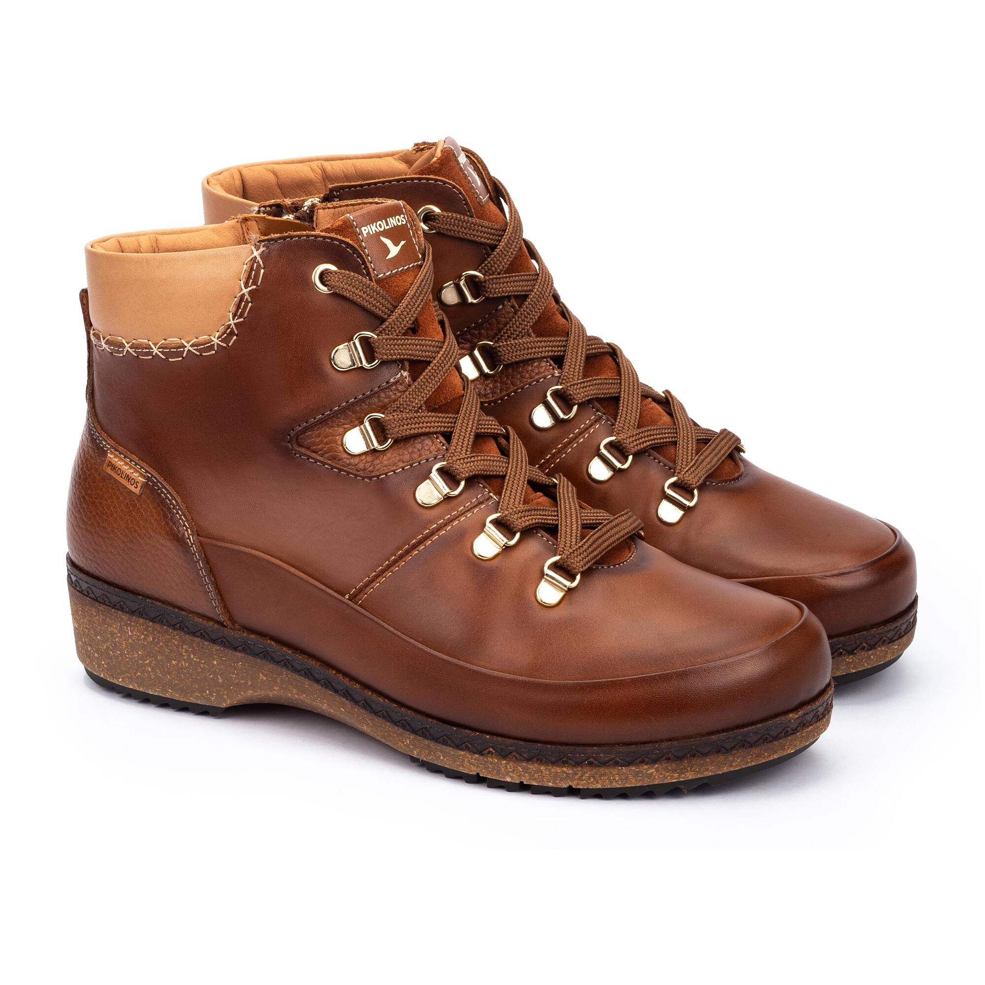 Flat ankle boots | GRANADA W0W-8676C1, CUERO, large image number 20-W0W-8676C1_202_Pikolinos_GRANADA_CUERO_full.jpg | null