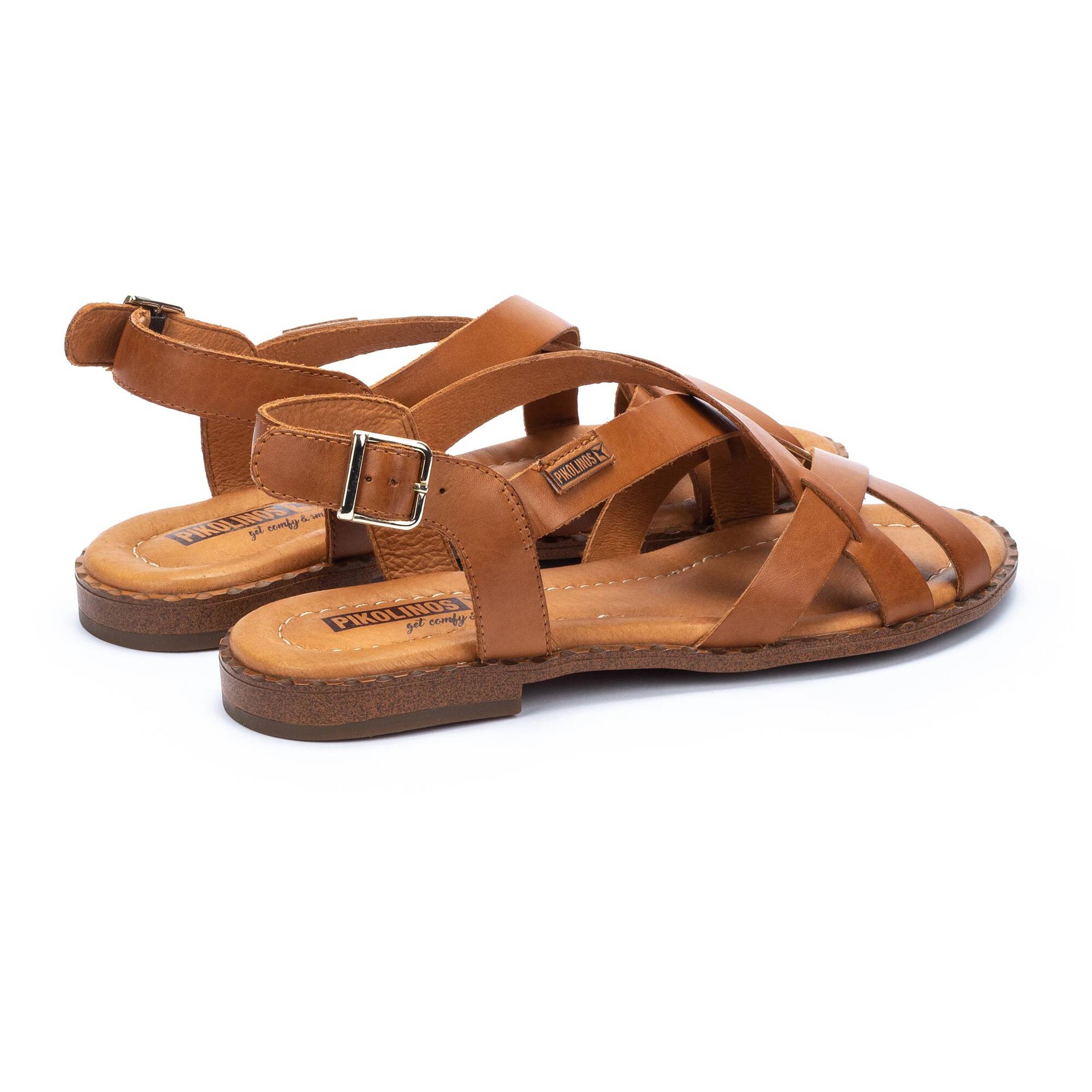 Flat Sandals | ALGAR W0X-0556ST, BRANDY, large image number 30 | null