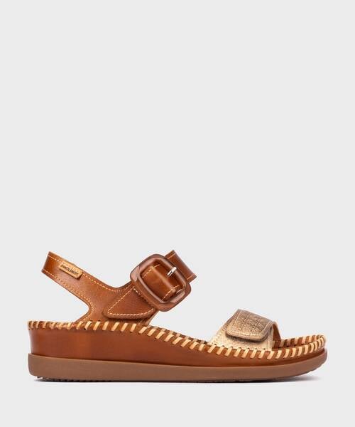 Wedges and platforms | CADAQUES W8K-0555C1 | BRANDY | Pikolinos