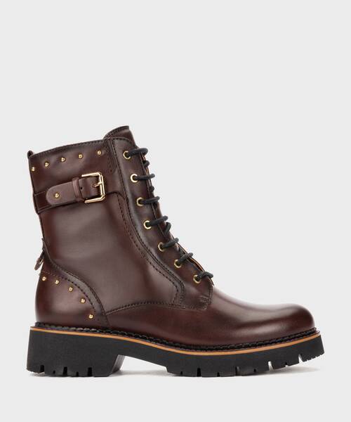 Flat Booties | VICAR W6S-8702 | CAOBA | Pikolinos