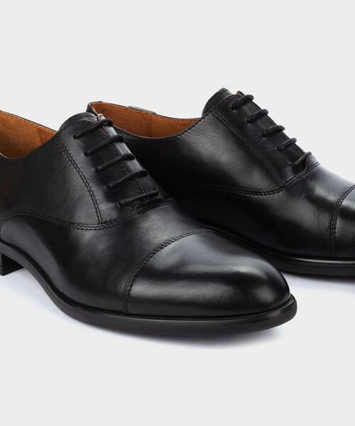 Sapatos clássicos | BRISTOL M7J-4184 | BLACK | Pikolinos