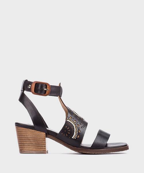 Sandalias tacón | KENIA W6T-MA1605 | BLACK | Pikolinos