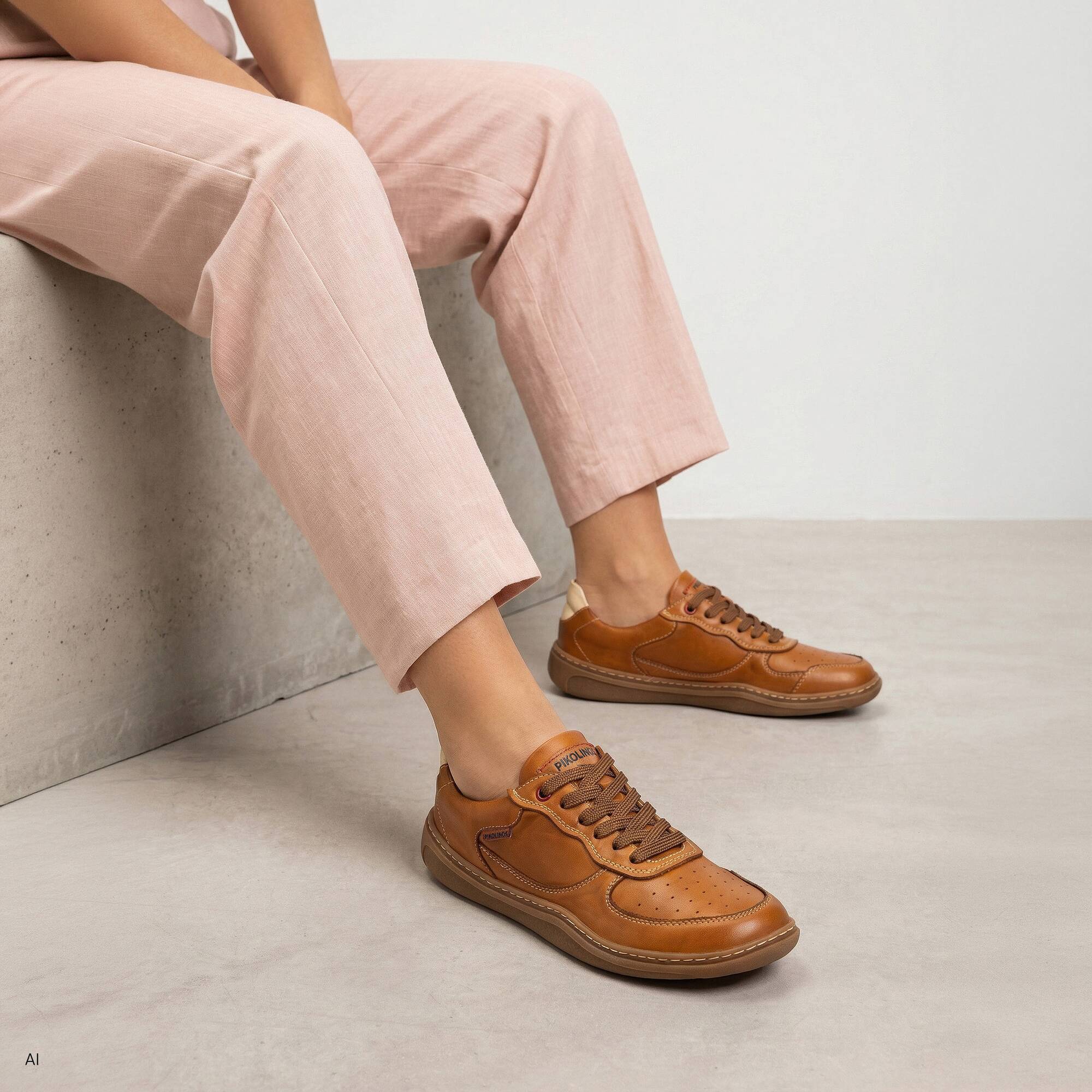 Sneakers | ARANJUEZ U9F-6363C1, BRANDY, large image number 90-U9F-6363C1_250_Pikolinos_ARANJUEZ_BRANDY_AI_full.jpg | null