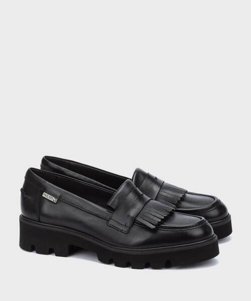 Sapatos e mocassins | SALAMANCA W6Y-3631 | BLACK | Pikolinos