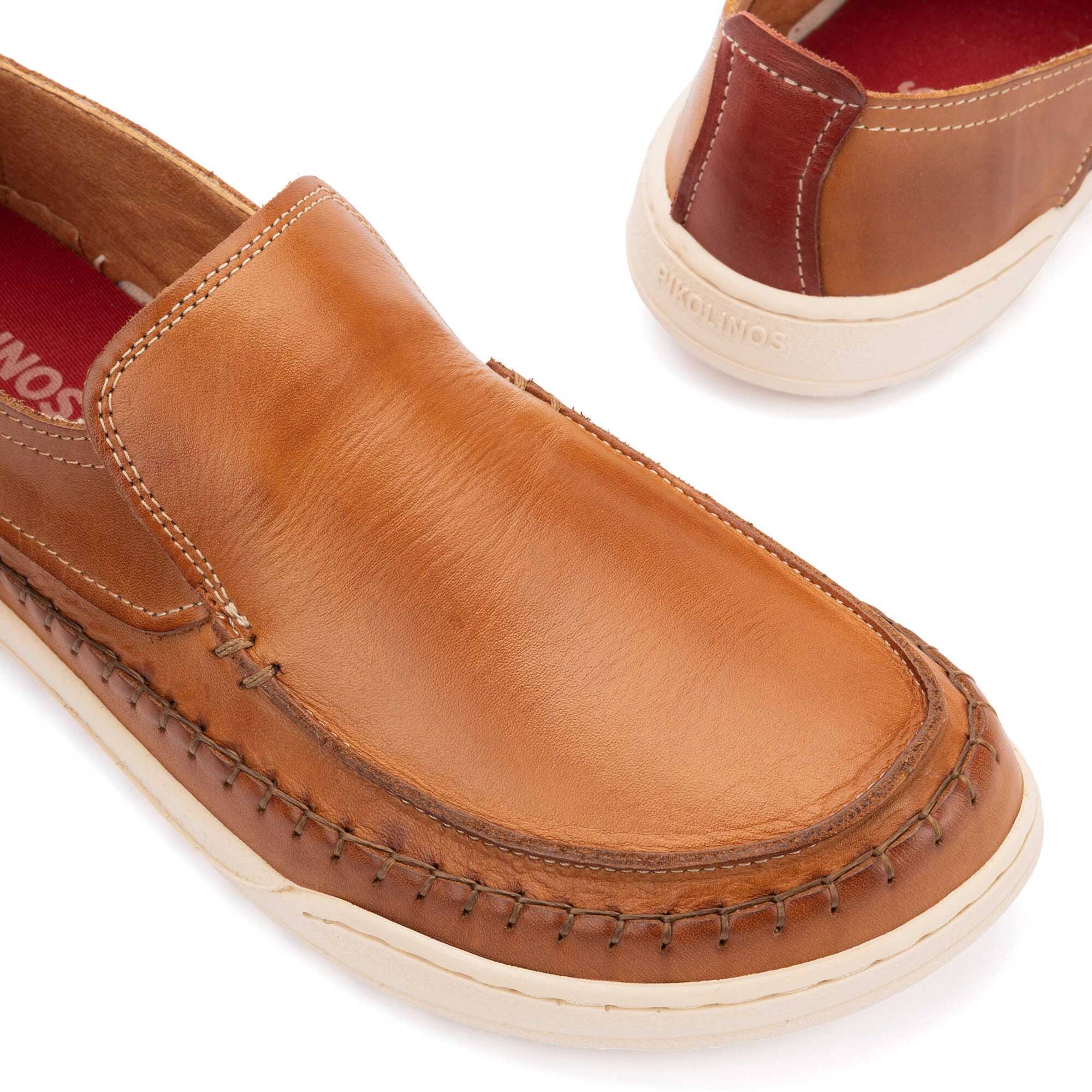 Slipper and Mokassin | ARENAL M4W-3231C1, BRANDY, large image number 60-M4W-3231C1_250_Pikolinos_ARENAL_BRANDY_full.jpg | null