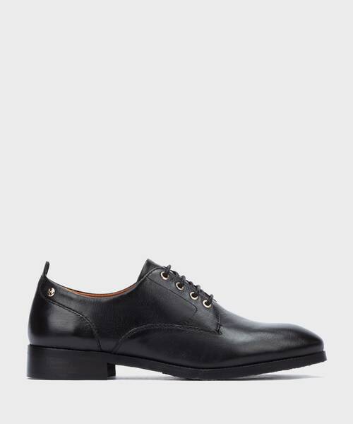 Flats | ROYAL W4D-4739 | BLACK | Pikolinos