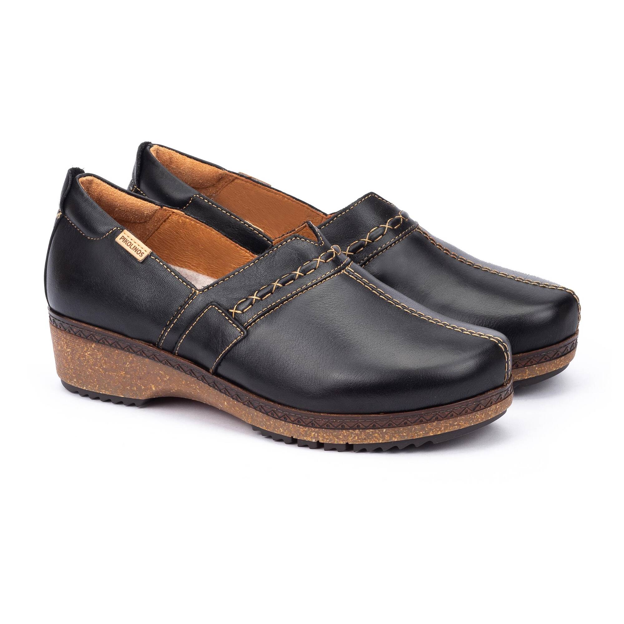 Flats | GRANADA W0W-3627, BLACK, large image number 20-W0W-3627_000_Pikolinos_GRANADA_BLACK_full.jpg | null