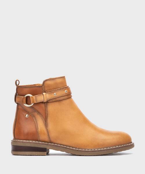 Botines planos | ALDAYA W8J-8571C1 | ALMOND | Pikolinos