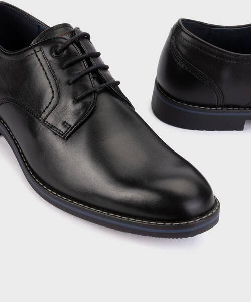Schn&uuml;rschuhe | LEON M4V-4074 | BLACK | Pikolinos