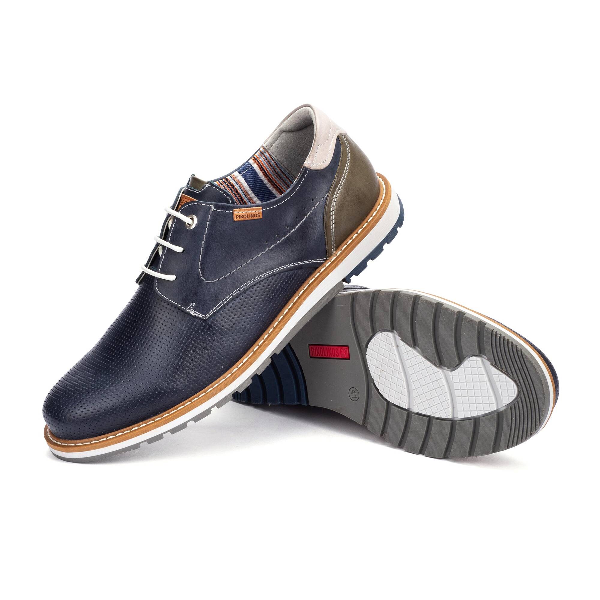 Casual Shoes | BERNA M8J-4322C1, BLUE, large image number 70-M8J-4322C1_300_Pikolinos_BERNA_BLUE_full.jpg | null